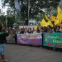 Di Makassar,  Ricuh Tablig Akbar  Massa HTI dan Banser Ansor Bentrok