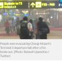 Bandara Changi Terbakar, Para Calon Penumpang Panik