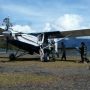 Ban Pecah Ditembak,  Pesawat Susi Air Terpaksa Mendarat Darurat di Puncak Jaya