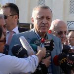 Presiden Turki Pingsan Saat Shalat Ied