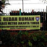 Warga Antusias, Sambut Bedah Rumah Polres Jakarta Timur