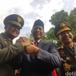 Usai Polemik Senjata, Panglima TNI – Kapolri- Menko Polhukam : Salam Komando