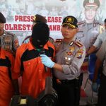 Di Batam, Pembunuh Wanita Tua Ini Ditangkap Polresta Pekanbaru