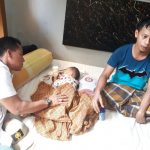 Sambangi Bayi Penderita Kanker Mata, AKBP Edy : Saya Hadir sebagai Polisi Pelayan Masyarakat