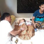 Duka Wakapolresta Pekanbaru untuk Bayi Kanker Mata yang Meninggal Dunia