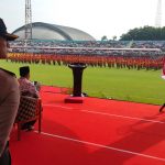Kapolresta Sidoarjo Pimpin Pengamanan HUT PGRI dan Hari Aksara Internasional Se Jawa Timur