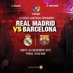 El Clasico Pukul 19.00 Live SCTV, Madrid – Barca, Ini Faktanya !