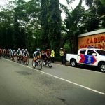 Pengamanan Polres Probolinggo di Ajang Balap “International Tour De Indonesia 2018”