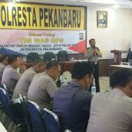 Polresta Pekanbaru Gelar Rapat Awal Pemilihan Polisi Teladan