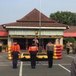Polres Metro Tangerang Kota  Gelar Apel Siaga Bencana