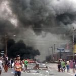 Kerusuhan di Wamena, Kantor Bupati Dibakar