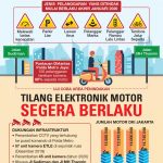 Tilang Elektronik Motor Diberlakukan di Jakarta