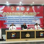 Coaching Clinik Peran dan Fungsi Labfor Dalam Membantu Penyidikan Tindak Pidana di Polda Kalsel