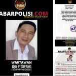 Nama Wartawan Kabarpolisi.com Bisa Dilihat dalam Box Redaksi