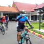 Kapolda Kalteng Pantau Kamtibmas Sambil Berolahraga Sepeda
