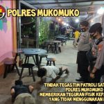 Team Kobra Sabhara Polres Mukomuko Menghimbau, Untuk Selalu Menggunakan Masker