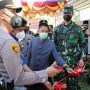 Polres Lhokseumawe,  TNI dan ASN Gelar Apel Bersama,  Serbu Satu Juta Vaksinasi Nasional