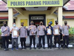 Juara III Orasi Nasional dan Pembawa Massa Vaksinasi dapat Reward dari Kapolres AKBP Novianto Taryono