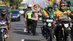 Polresta Magelang Amankan Kegiatan Laskar Parikesit Kecamatan Srumbung