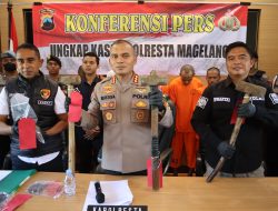 Polresta Magelang Ungkap Pencurian Besi di Trotoar Borobudur