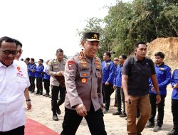 Kapolri Laksanakan Peletakan Batu Pertama Pembangunan Gedung Pusdiklat SPSI di Kawasan Jatiluhur Kab. Purwakarta