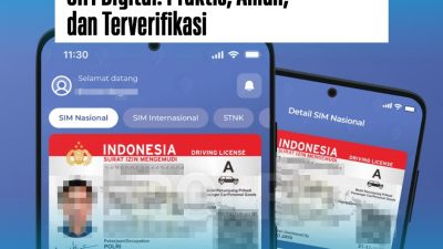 Korlantas Polri Hadirkan SiM Digital Berbentuk Aplikasi