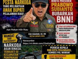 Pernyataan BNNK Pekanbaru Kombes Pol Wawan di Kritik Tajam, Ketua LPKKI Feri Sibarani  Tidak Masuk Logika !