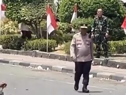 Momen Kapolda Aceh Berjalan Sendiri Temui Massa Saat Proses Damai di Aceh menuai Beragaram Komentar Warganet