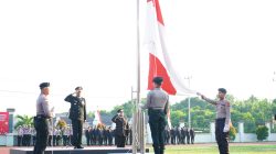 Upacara HUT RI 81 Polres Meranti Semangat Kemerdekaan Perkuat Persatuan