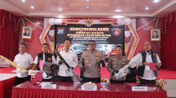 17 Hektar Lahan dan Hutan  Terbakar, Polres Kampar Tetapkan Empat Orang Pelaku 
