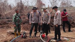 Teknologi Jadi Kunci: Polri Uji Drone Pemadam Api di Lokasi Rawan Karhutla Kabupaten Kampar