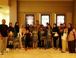 Dibalik Senyum Siswa SLB Selatpanjang Saat Nonton Film Istimewa, Ada Kepedulian Kapolres Meranti