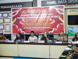 Penertiban Kawasan Hutan, Satgas PKH dan Kapolres Sosialisasikan Perpres 5/2025 di Kepulauan Meranti