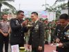 HUT TNI Ke 81,Kapolres Kampar AKBP Boby Putra Ramadhan Subayang Sik Berikan Surprise Kepada Kodim 0313/KPR