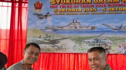 AKBP Syaiful Wachid Tegaskan Sinergitas TNI-Polri Semakin Kokoh di HUT ke-81 TNI.