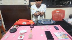 Polres Payakumbuh Amankan Pria 28 Tahun, Sita 9 Paket Sabu Seberat 4,45 Gram.