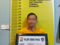 Pinjam Motor PCX Lalu Hilang Tampa Kabar, Pria 29 Tahun Di Amankan Polsek Tebing Tinggi