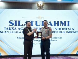 Kapolri Dan Jaksa Agung Perkuat Sinergi, Koordinasi Penegakan Hukum Dari Pusat Hingga Daerah 