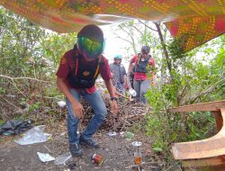 Sisir Kampung Bersinar, Satresnarkoba Meranti Gruduk Pondok Yang Mencurigakan
