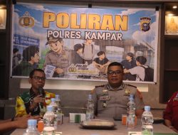 Polisi Peduli Pengangguran, Kapolres Kampar Gelar Pertemuan Koordinasi Bersama Disperinaker