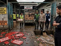 Bandel! Sudah Disanksi DLH, PT SDM  Di Mertoyudan Magelang Tetap Buang Limbah Ke Sungai Gending