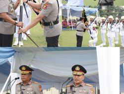 Tradisi Penghormatan Polri, Welcome and Farewell Parade Tandai Pergantian Kapolda Riau