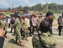 4 Pejabat Tinggi Negara Turun di Lokasi PT Kristalin Kabupaten Nabire Tertibkan Tambang Emas Ilegal